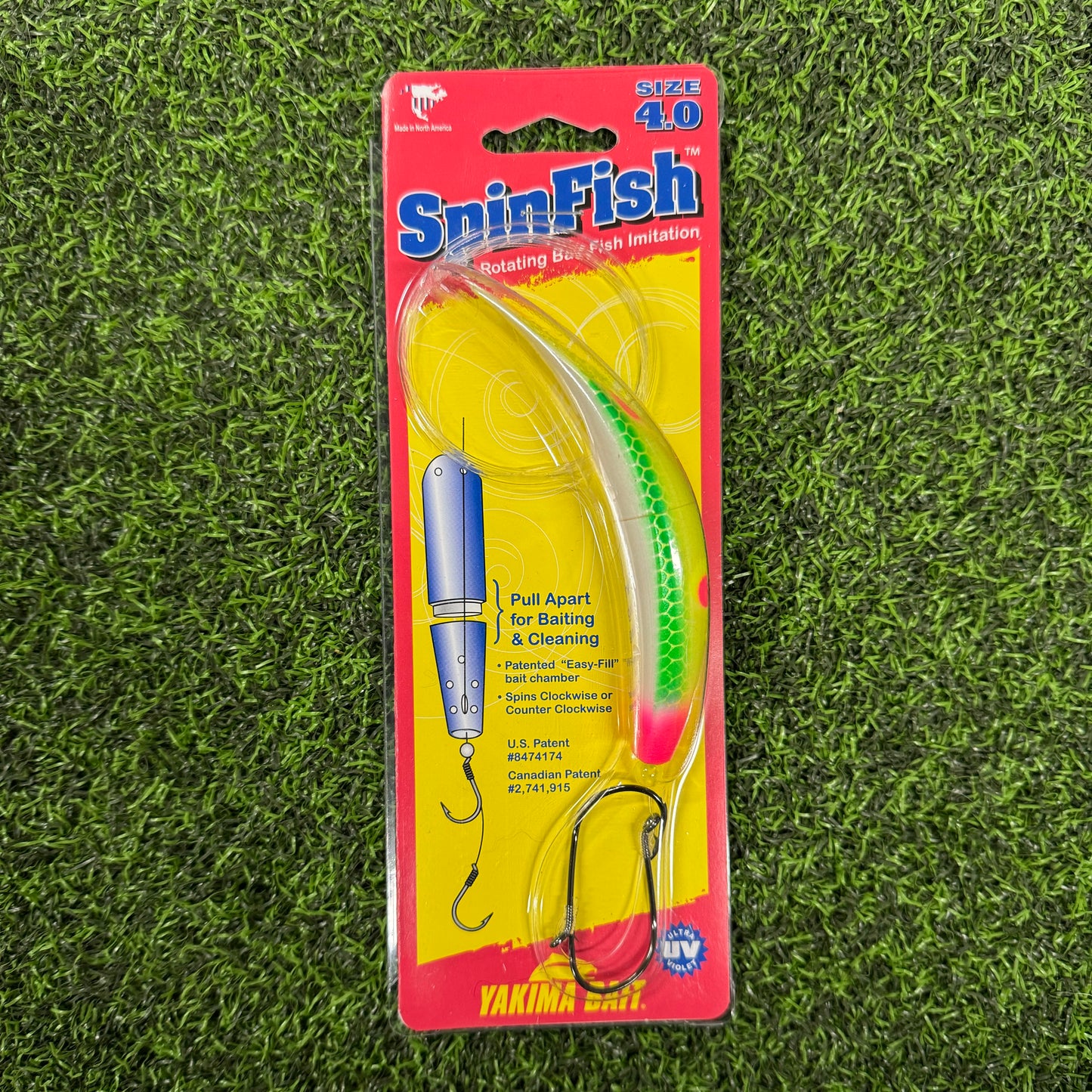 4.0 SpinFish Pearl Mad Clown