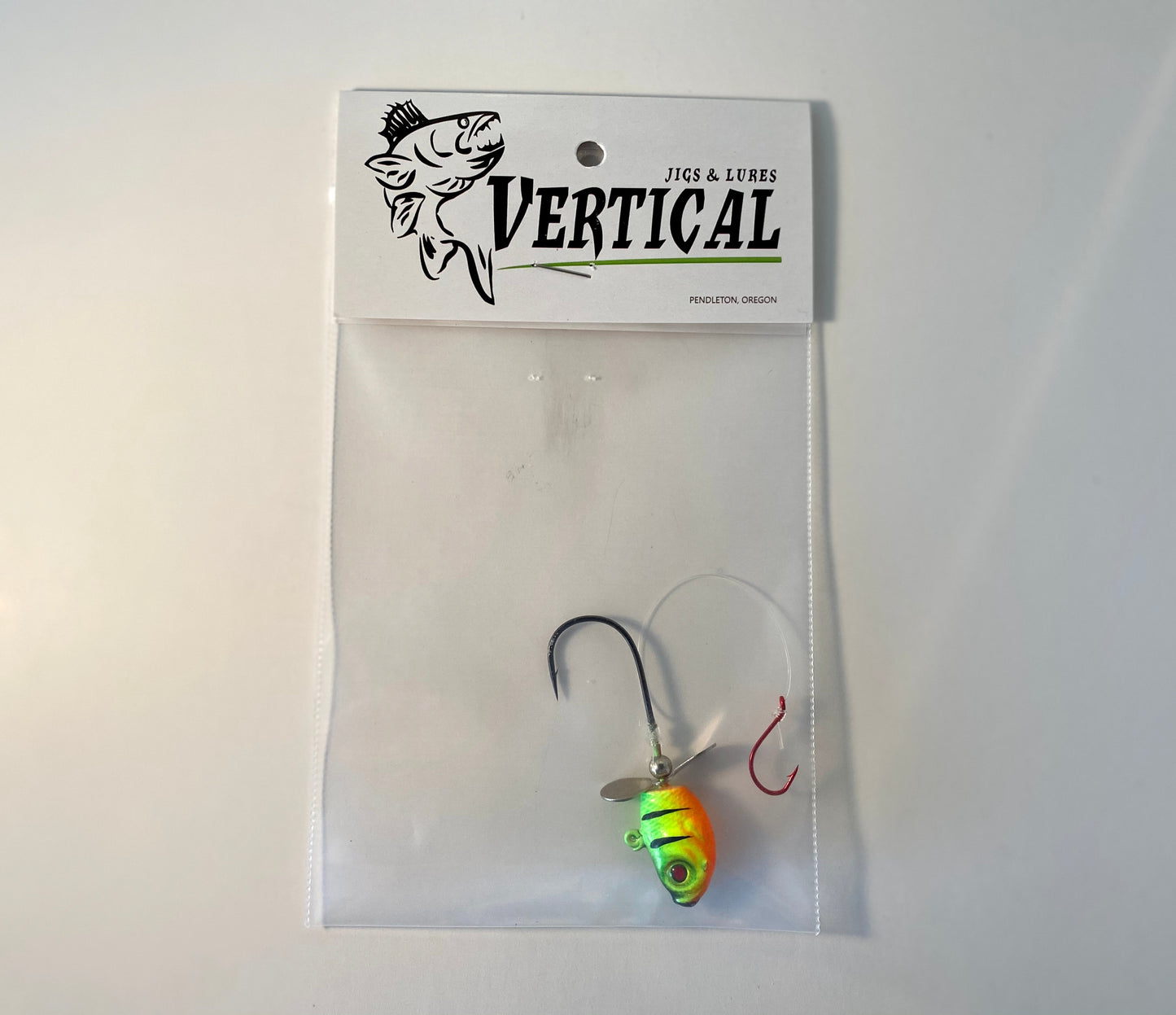 Vertical Jigs & Lures 5/8oz Prop-Fire Tiger