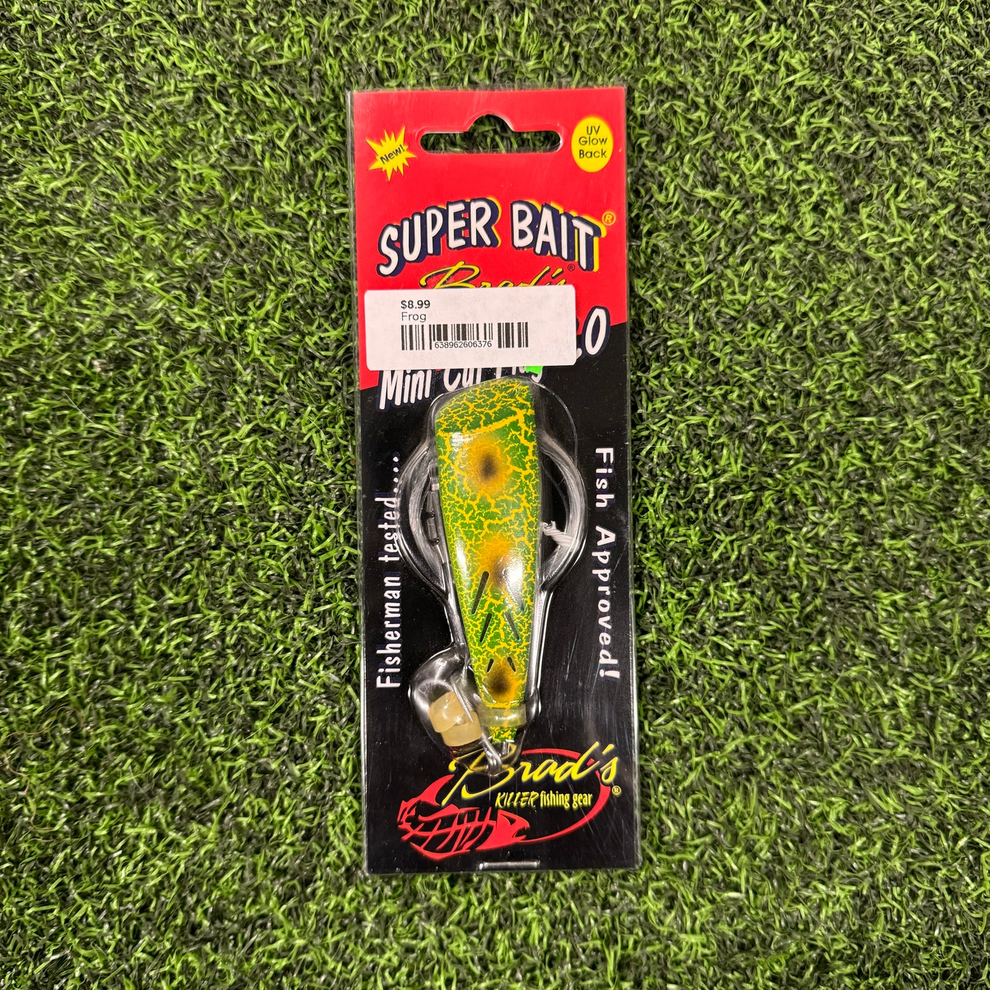 Brad’s Super Bait Mini Cut Plug “Frog”