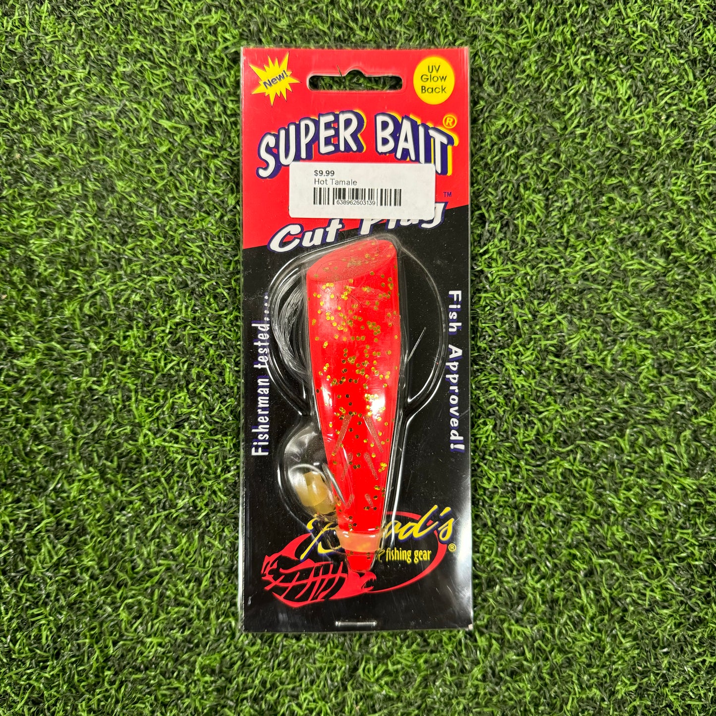 Brad’s Super Bait Cut Plug “Hot Tamale”