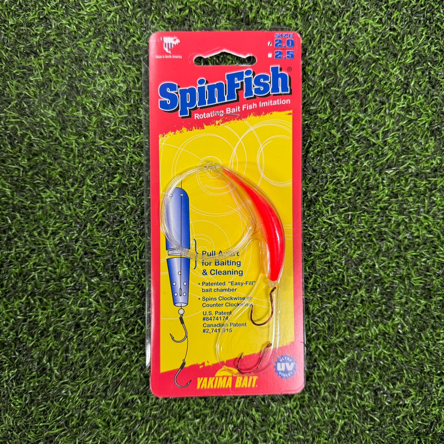 2.0 SpinFish Fluorescent Red