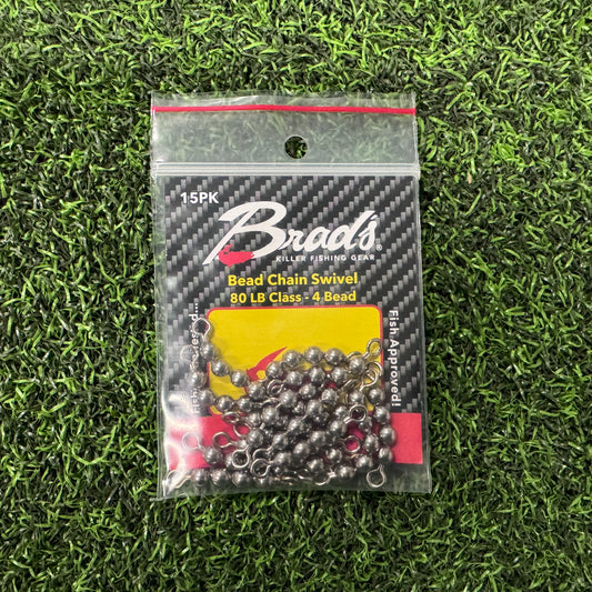 Brad's 4 Bead Chain Swivel 15pk